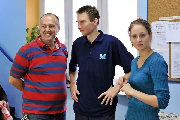 Švejda Petr, Steiner Petr, Sigačevová Jana squash