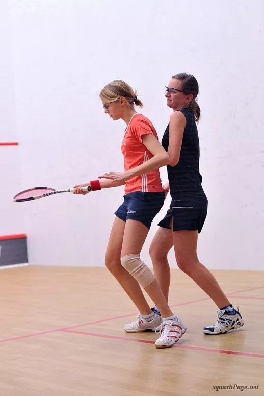 Goldmannová Kristýna, Komínková Klára squash