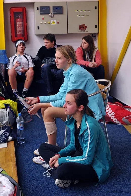 Goldmannová Kristýna, Komínková Klára squash