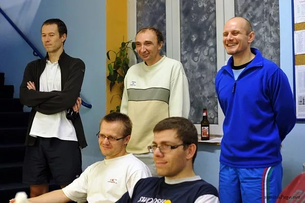 Martin Valášek, Steiner Jiří, Krýsl Jiří, Vratislav Morkus, Pištěk Tomáš squash