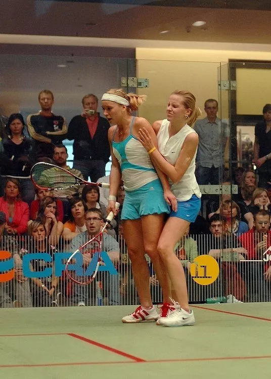 Ertlová Olga, Koukalová Veronika squash