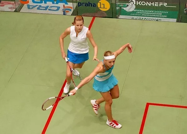 Ertlová Olga, Koukalová Veronika squash