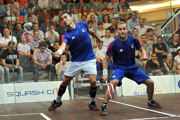 Thierry Lincou, Greg Marche squash