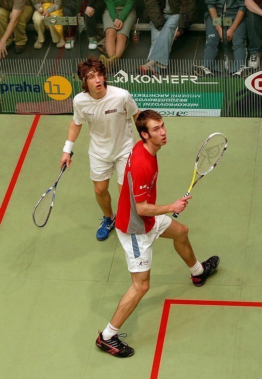 Jelínek Lukáš, Martin Petr squash