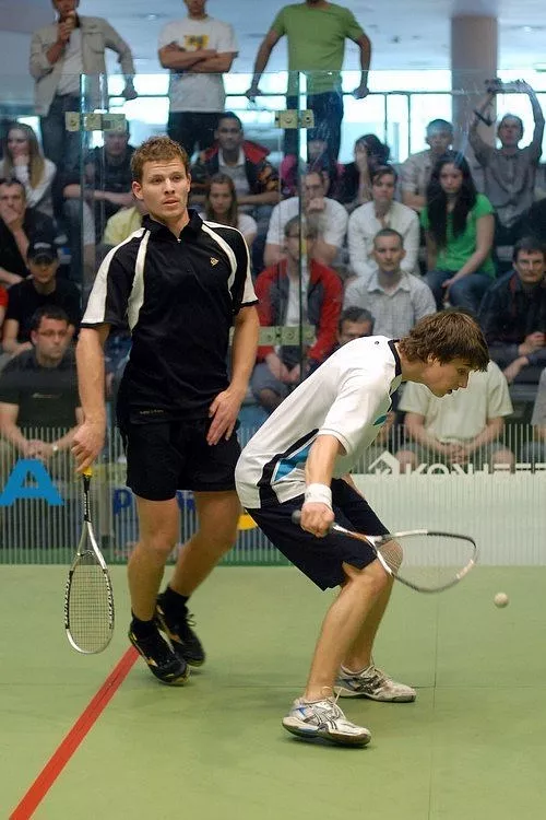 Sláde?ek Pavel jun., Martin Petr squash