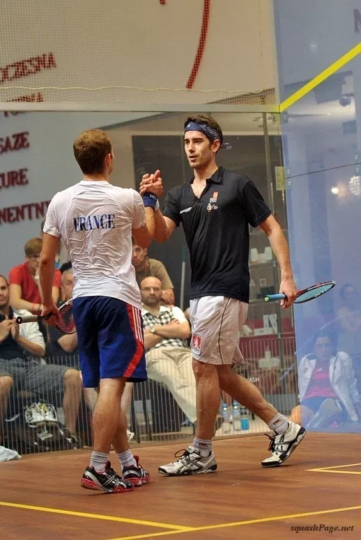 Greg Marche, Borja Golan squash