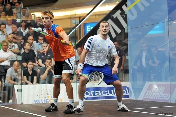 L. J. Anjema, Gregory Gaultier squash