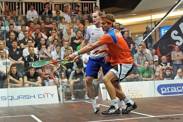 Gregory Gaultier, L. J. Anjema squash