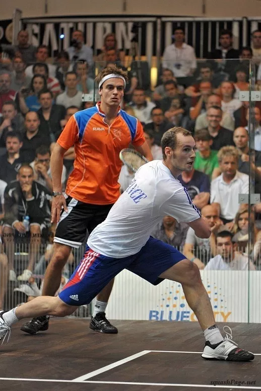 Gregory Gaultier, L. J. Anjema squash