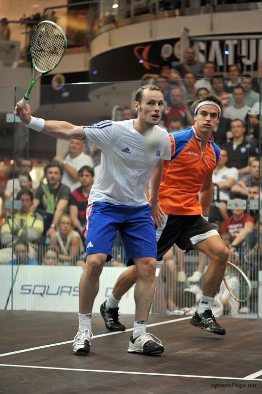 Gregory Gaultier, L. J. Anjema squash