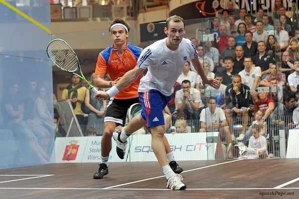 Gregory Gaultier, L. J. Anjema squash