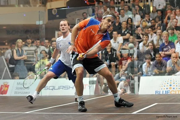 L. J. Anjema, Gregory Gaultier squash