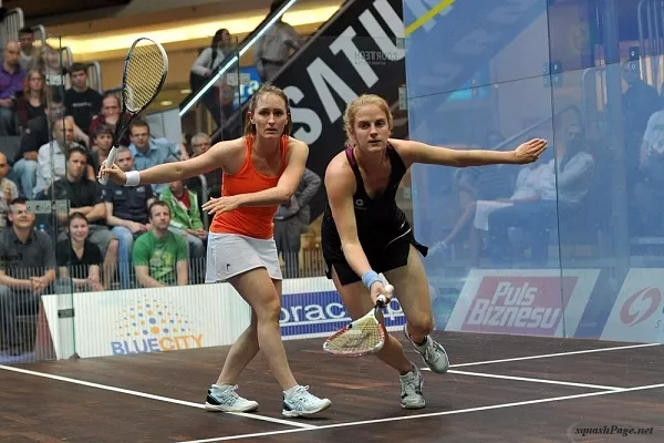 Natalie Grinham, Emma Beddoes squash