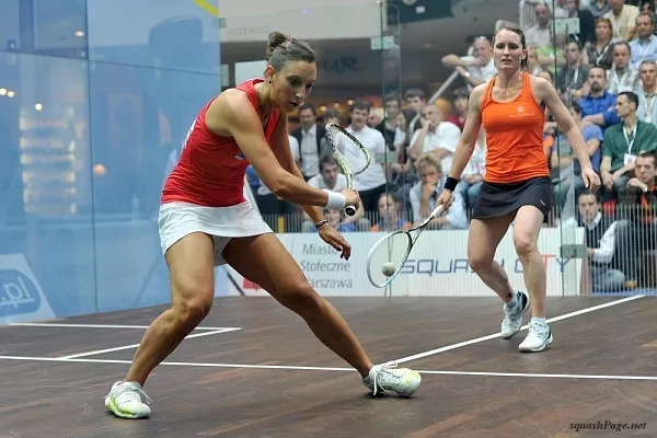 Camille Serme, Natalie Grinham squash