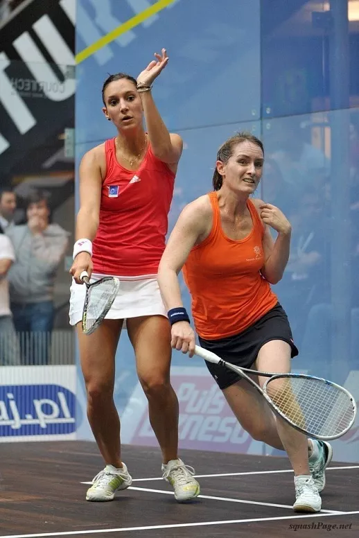 Camille Serme, Natalie Grinham squash