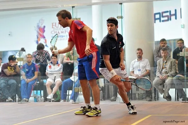 Mathieu Castagnet, Borja Golan squash