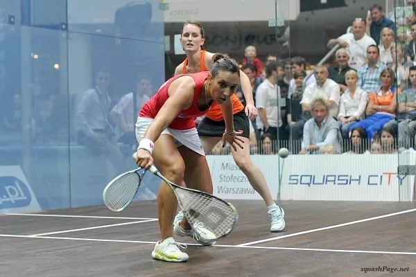 Camille Serme, Natalie Grinham squash