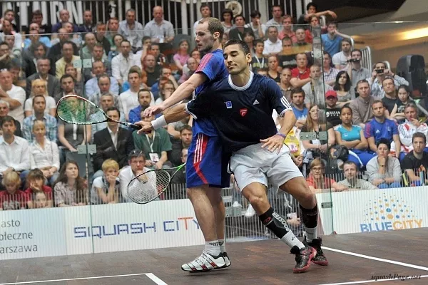 Thierry Lincou, Gregory Gaultier squash