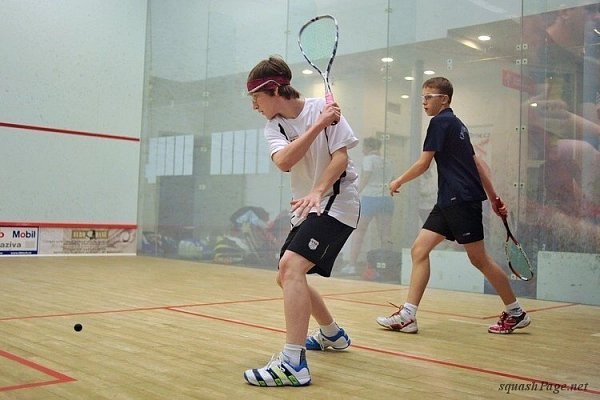 Marek Lapáček, David Zeman squash