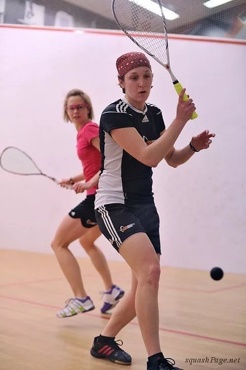 Nikola Polanská, Kateřina Vágnerová squash