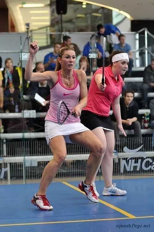 Helena Vladyková, Tereza Čtvrtníčková squash