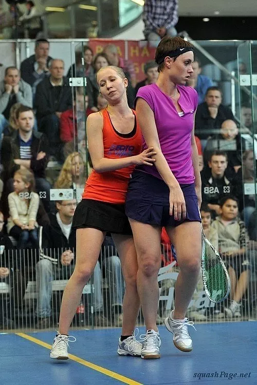 Anna Klimundová, Lucie Fialová squash