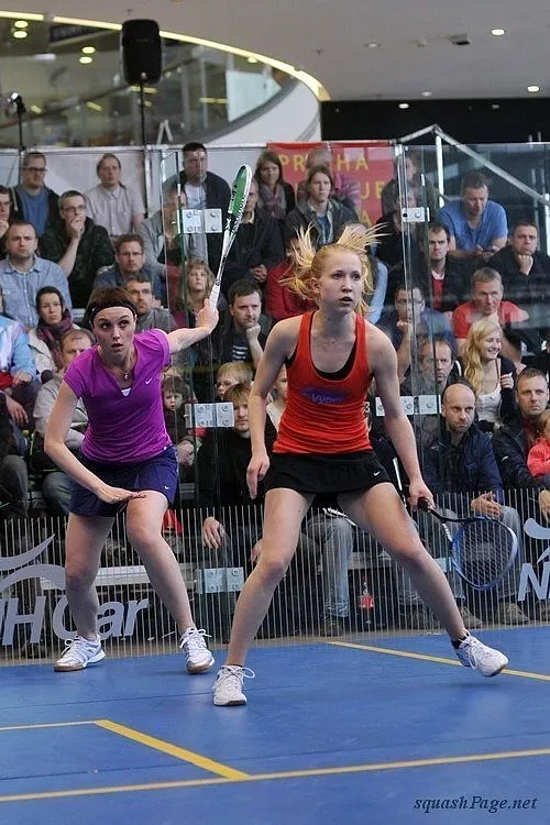 Anna Klimundová, Lucie Fialová squash