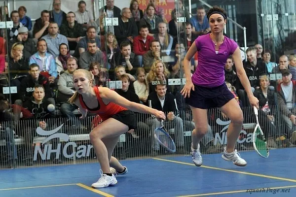 Anna Klimundová, Lucie Fialová squash