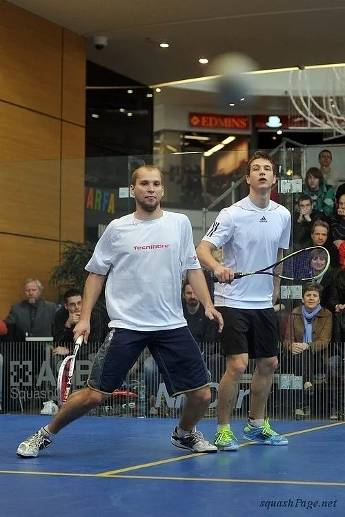 Ondřej Ertl, Petr Martin squash