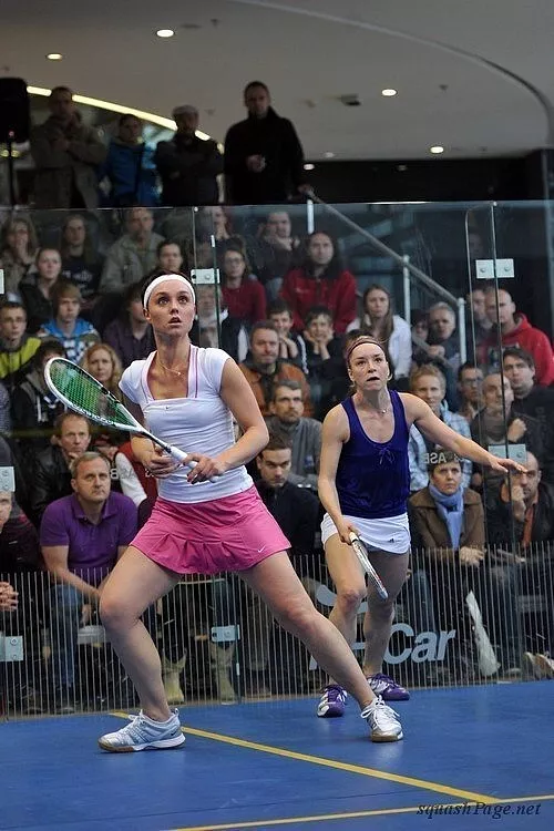 Lucie Fialová, Olga Ertlová squash