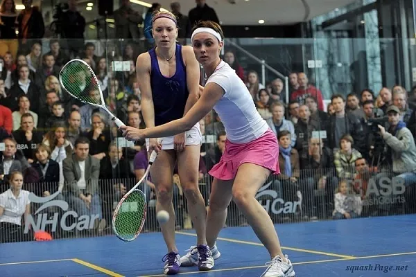 Olga Ertlová, Lucie Fialová squash