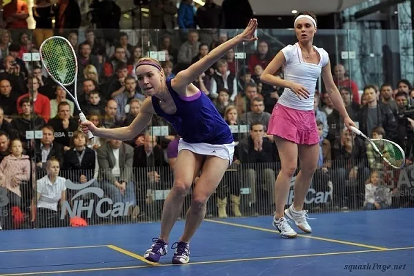 Olga Ertlová, Lucie Fialová squash