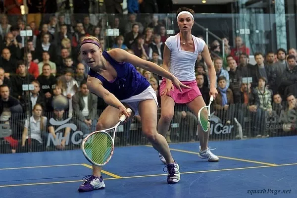 Olga Ertlová, Lucie Fialová squash