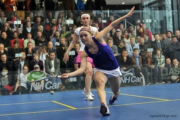 Olga Ertlová, Lucie Fialová squash