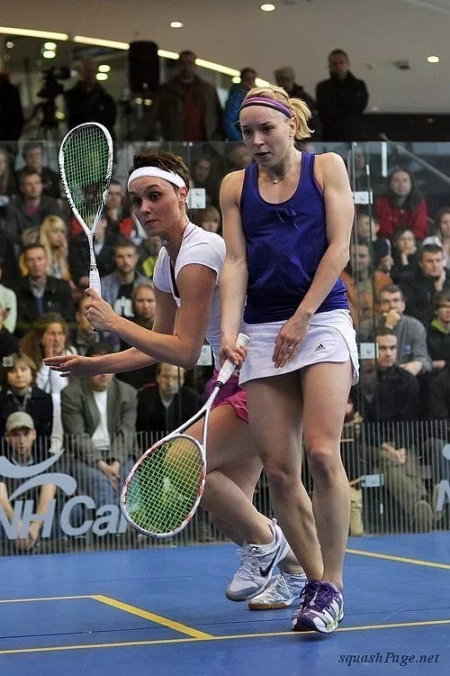 Olga Ertlová, Lucie Fialová squash