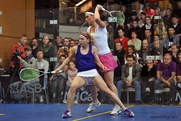 Olga Ertlová, Lucie Fialová squash