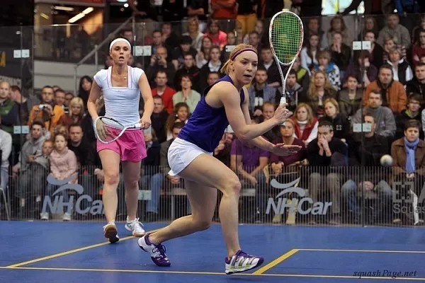 Olga Ertlová, Lucie Fialová squash