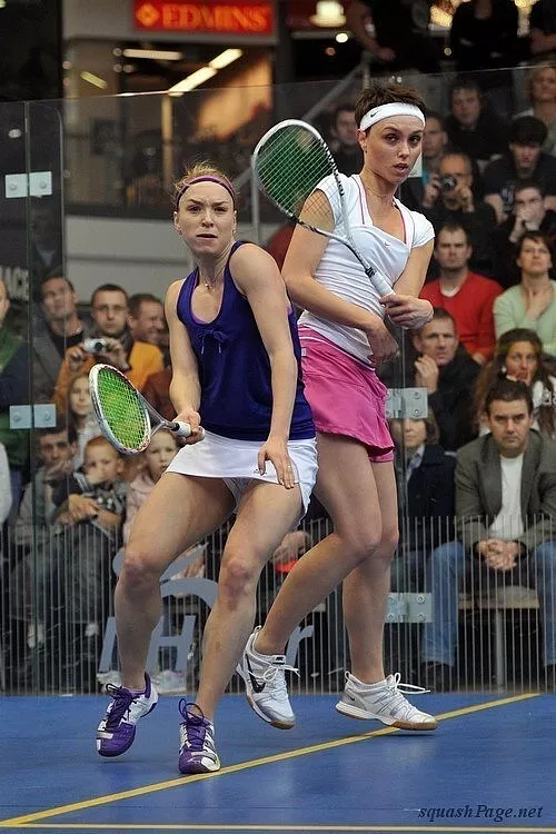 Olga Ertlová, Lucie Fialová squash