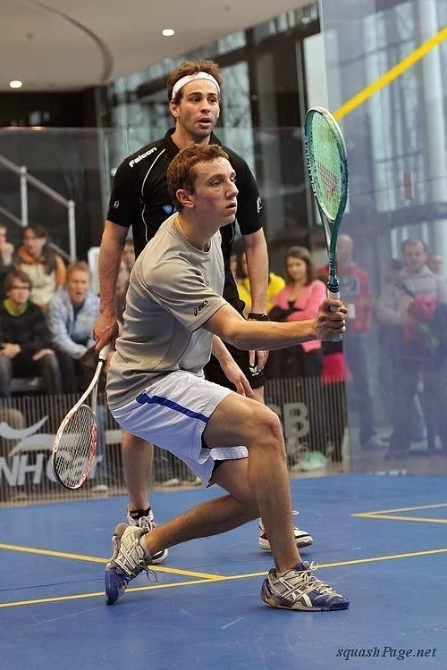 Lucas Serme, Bradley Hindle squash