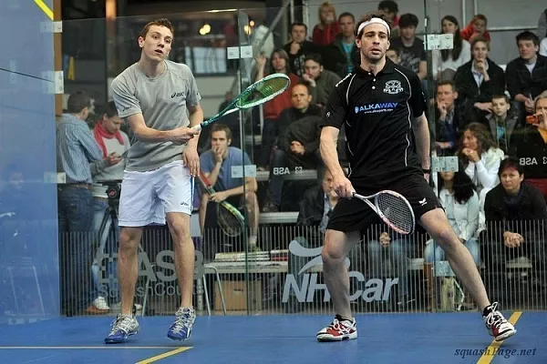 Lucas Serme, Bradley Hindle squash