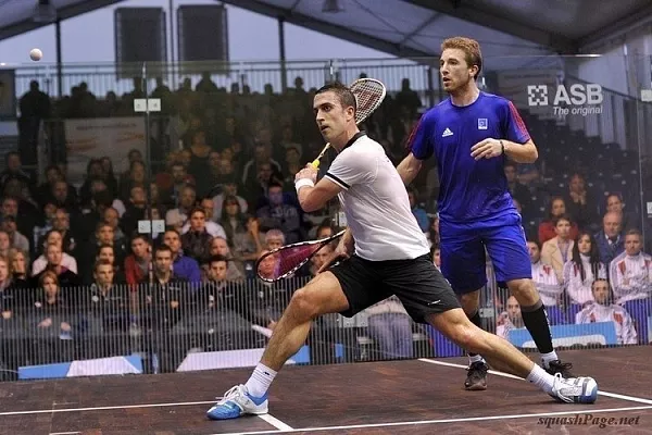 Peter Barker, Mathieu Castagnet squash