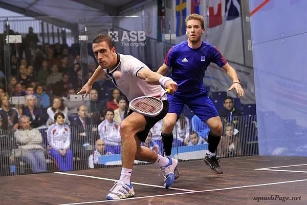 Peter Barker, Mathieu Castagnet squash