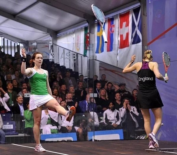 Aisling Blake, Laura Massaro squash