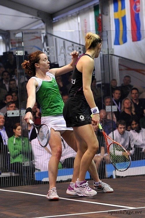 Aisling Blake, Laura Massaro squash