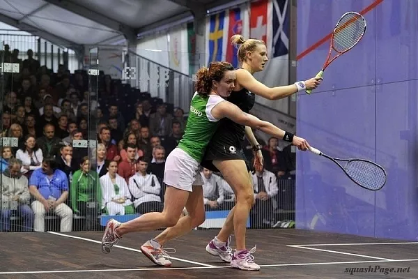 Aisling Blake, Laura Massaro squash