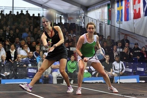 Laura Massaro, Aisling Blake squash