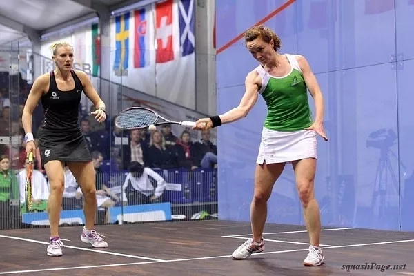 Aisling Blake, Laura Massaro squash