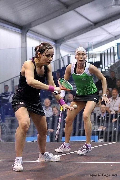 Jenny Duncalf, Madeline Perry squash