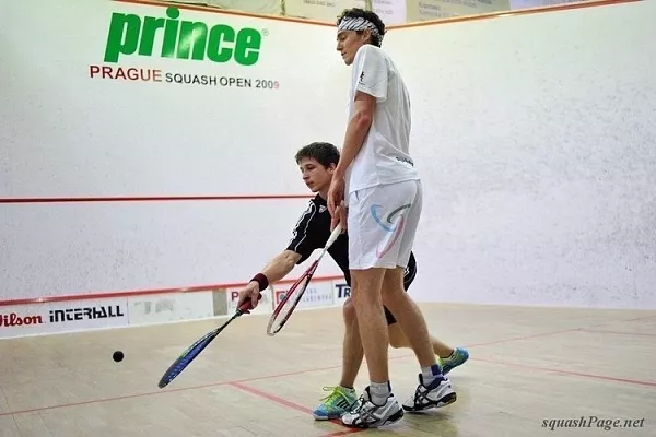 Petr Martin, Cameron Pilley squash