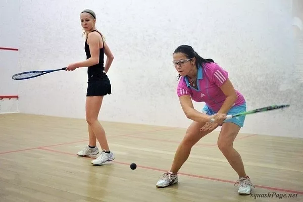 Tereza Svobodová, Anna Klimundová squash